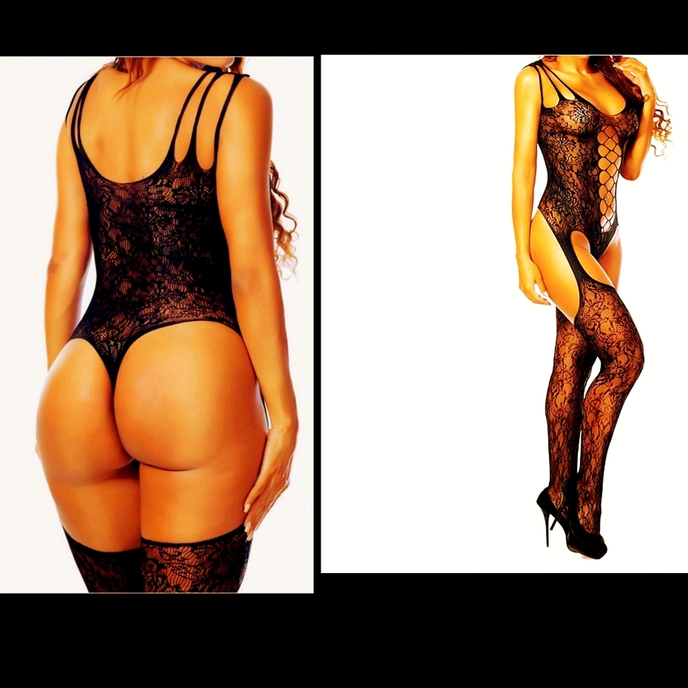 Cross Tie Naughty BodySuit